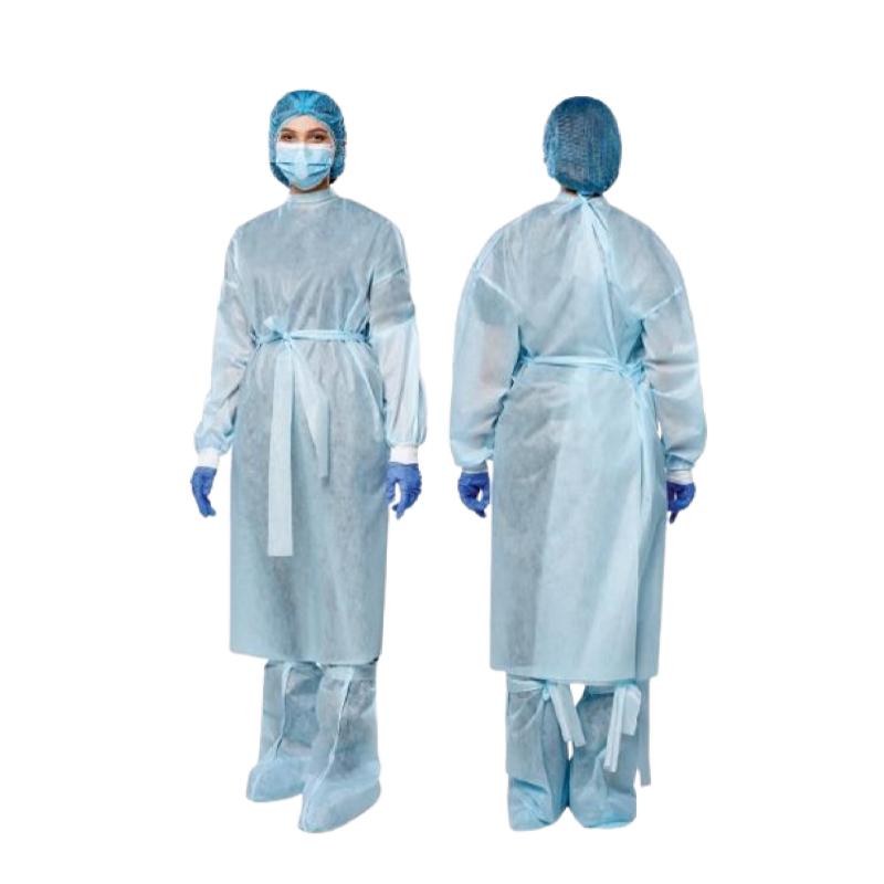 Халат хірургічний, розмір ХХL(58-60), СМС 25g/m2(г/м2), стерильний, одноразового використання,ТМ «АХІЛЛ»